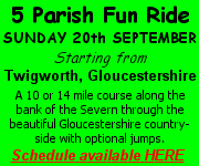 5 Parish Fun Ride Sunday 20th September 2009