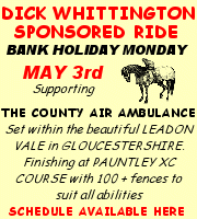 Dick Whittington Sponsored Ride Monday 3rd May 2010